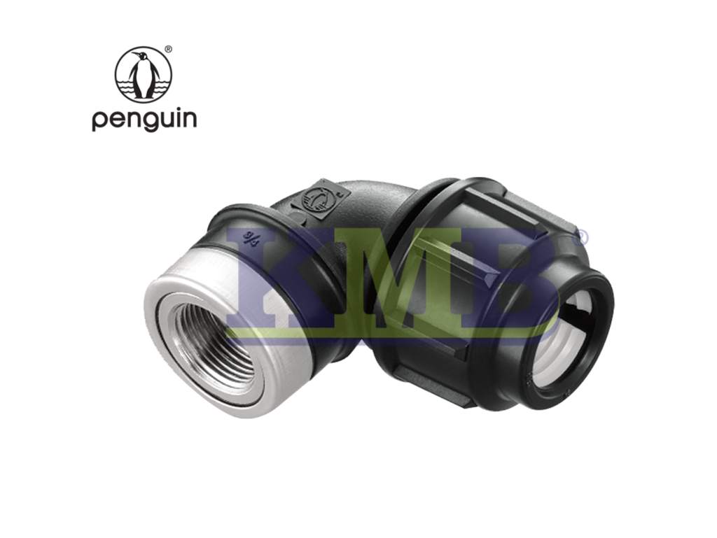 Penguin Female Elbow w Brass Threaded Insert - KMB Resources