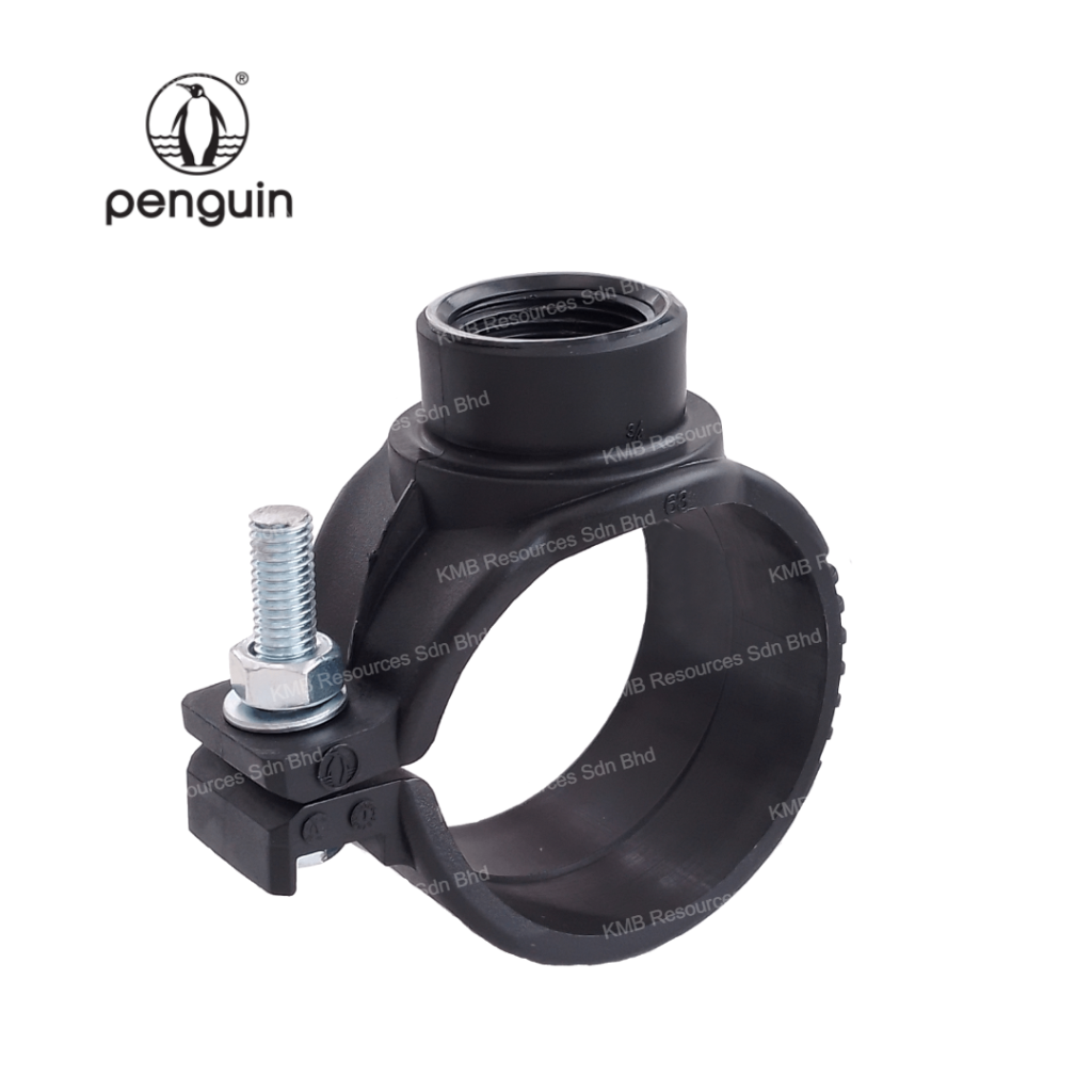 Penguin Jumbo Clamp Saddle Female Thread - KMB Resources